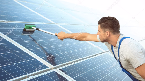 Zonnepanelen reinigen